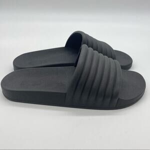 Unisex Girlfriend Collective Black‎ Slides